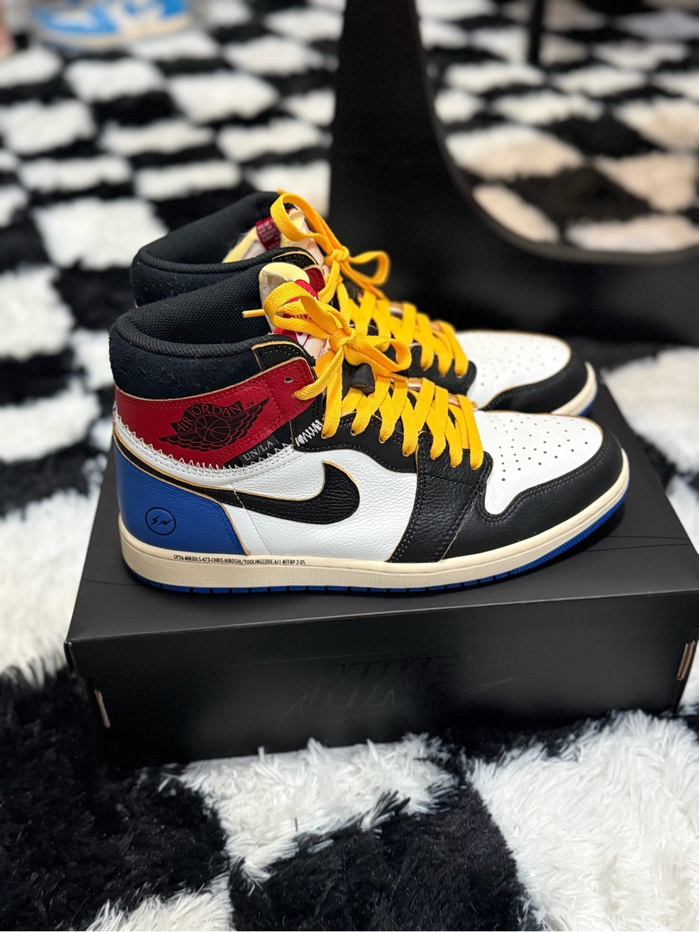 Union LA Fragment Jordan 1 size 11.5